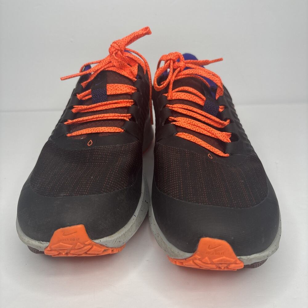 Nike Air Zoom Pegasus 38 Shield DC4073-003 Men's 8.5 Black Running Shoes - Picture 2 of 9